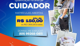 Conectinove abre vagas para o curso profissionalizante de Cuidador