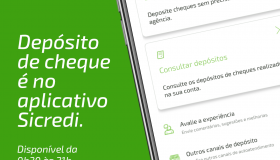Sicredi lança depósito de cheques via app