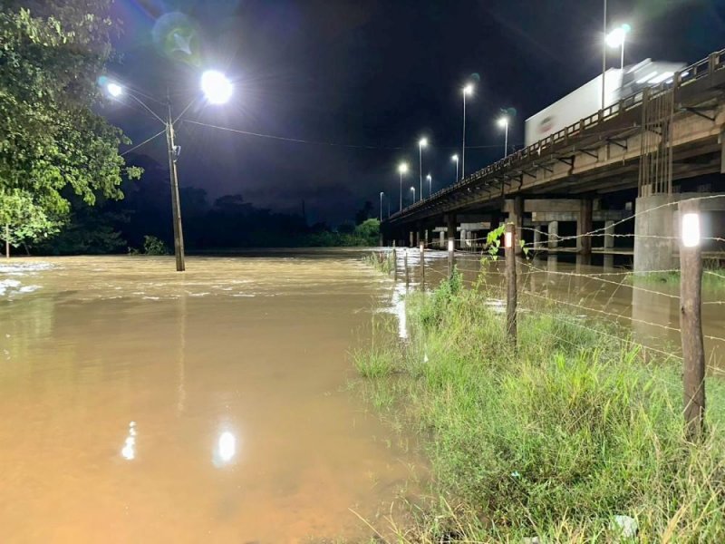 Nível do Rio Jaru se eleva significativamente nas últimas horas