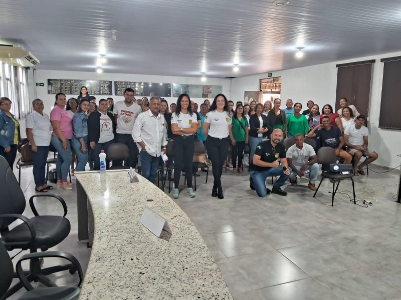 Operação Atria é finalizada com palestra e orientações em Nova Brasilândia d' Oeste