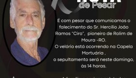 Nota de falecimento: Hercílio João Ramos “Ciro”