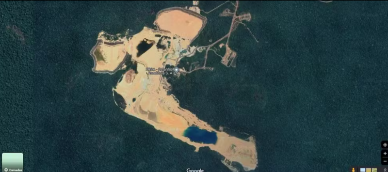 Empresa ERSA em Itapuã do Oeste, Rondônia — Foto: Google Maps/Reprodução