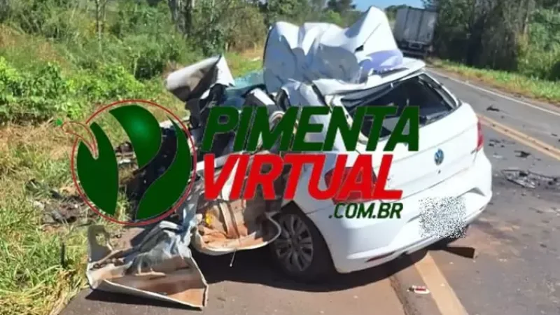Foto 1 da matéria: Cantora Ana Paula é a vítima que morreu em acidente na BR-364