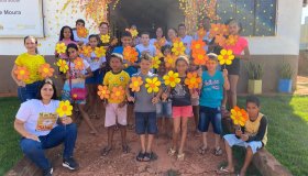 Rolim de Moura: Crianças participam de atividade lúdica em ação à Campanha...