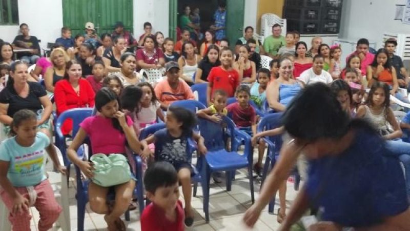 Foto 1 da matéria: Serviço de Fortalecimento de Vínculos de Rolim de Moura promoveu homenagens para as mães
