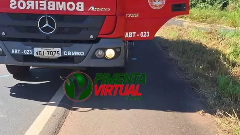 Foto 2 da matéria: Vereador de Pimenta Bueno e namorada morrem em trágico acidente na BR-364