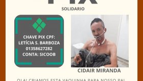Vítima de acidente de trânsito, CIDAIR MIRANDA pede ajuda para comprar...