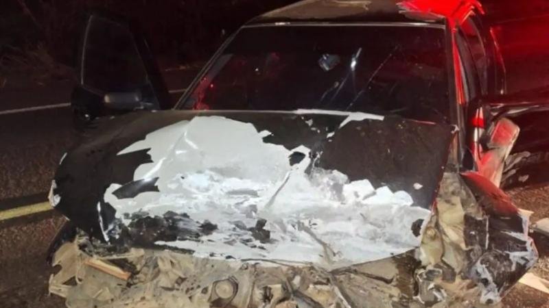 Foto 2 da matéria: Acidente na BR-364, próximo a Casa da Uva, em Rondônia deixa sete pessoas feridas
