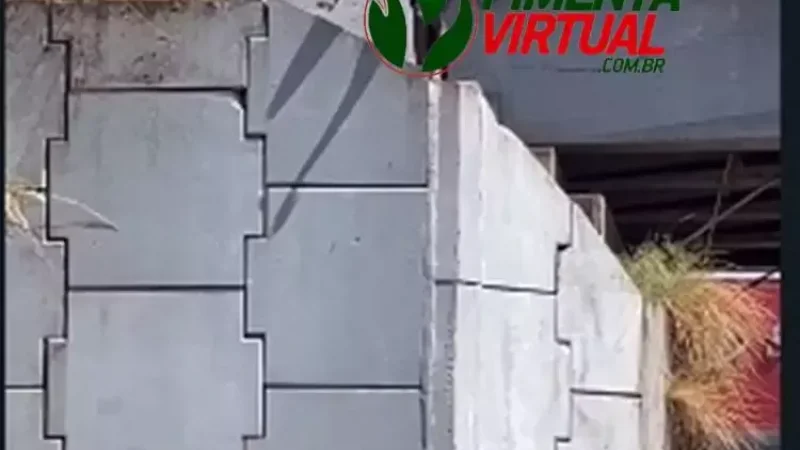Foto 2 da matéria: Ao tentar resgatar rapaz que ameaçava se jogar, bombeiro é puxado e acaba caindo de viaduto em Pimenta Bueno
