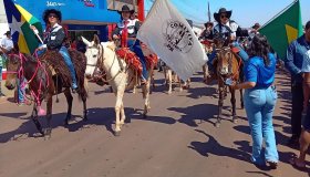 Cavalgada da Expoagro contou com ponto de hidratação oferecido pela Águas de...