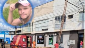 Homem morre eletrocutado enquanto trabalhava pintando prédio em Vilhena, RO