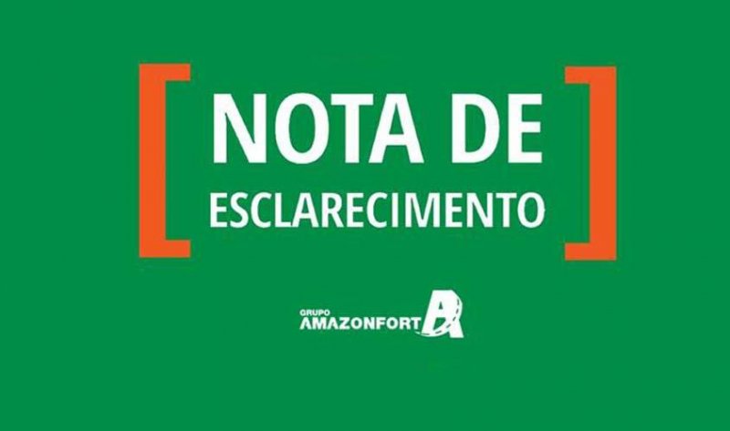 Nota Oficial do Grupo Amazon Fort