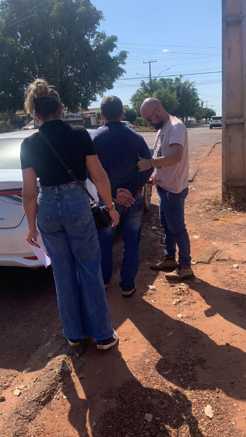 Policiais Civis da DEAM e Núcleo de Inteligência da PC RO prendem homem acusado de estupro de criança em Rolim de Moura