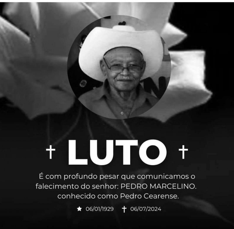 Prefeito Aldo Júlio emite pesar pelo falecimento do pioneiro Pedro Cearense