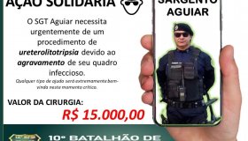 Rolim de Moura amigos do 10º Batalhão PM se unem em ação solidária para...