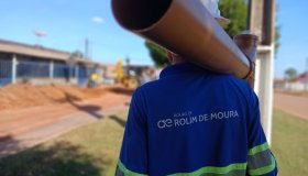 Rolim de Moura: ruas Belém e Cuiabá recebem obras de esgotamento sanitário