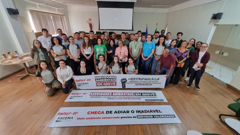 Servidores do Ibama, ICMBio e SFB entram em greve a partir de quinta-feira em Rondônia