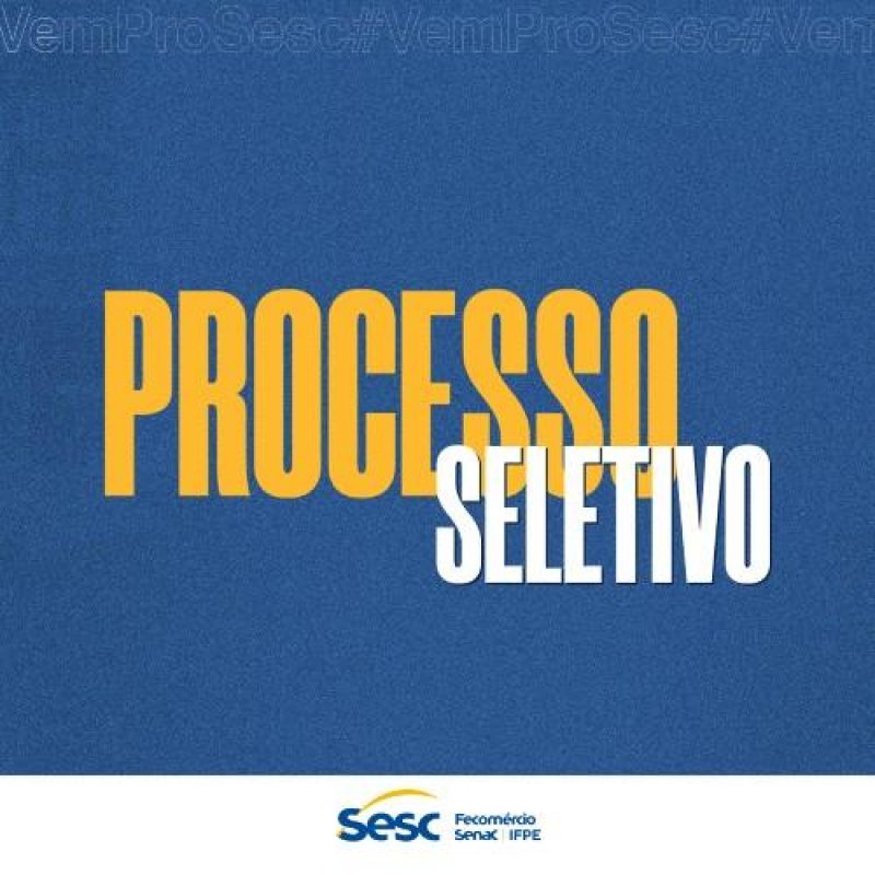 Sesc Rondônia abre inscrições para processo seletivo com mais de 10 vagas e salários de até R$ 3.040