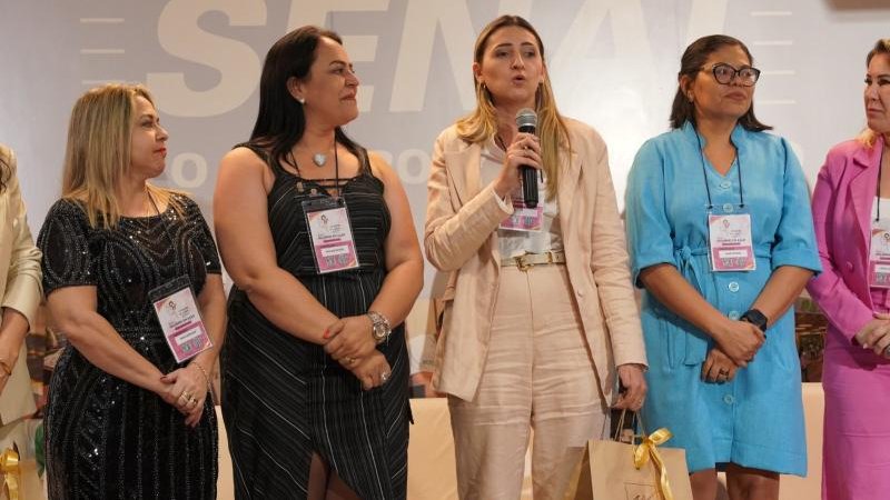 Foto 1 da matéria: Técnica industrial de Rondônia é homenageada em Brasília