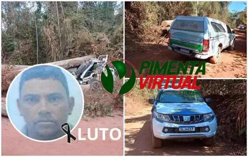 Trágico acidente na zona rural de Pimenta Bueno: Homem de 60 anos perde a vida em acidente com caminhão