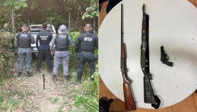 Operação da PM e Polícia Civil recupera caminhonete e motos roubadas em...