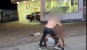 Rapaz é atacado a pauladas e socos pelo companheiro enciumado, em Porto Velho