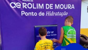 Águas de Rolim de Moura oferece pontos de hidratação durante o ‘Circuito 5...