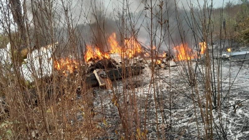 Foto 1 da matéria: Avião de pequeno porte cai e deixa cinco mortos em MT; empresário está entre as vítimas