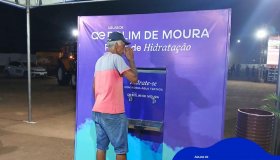 Expoagro conta com ponto de hidratação gratuito oferecido pela Águas de...