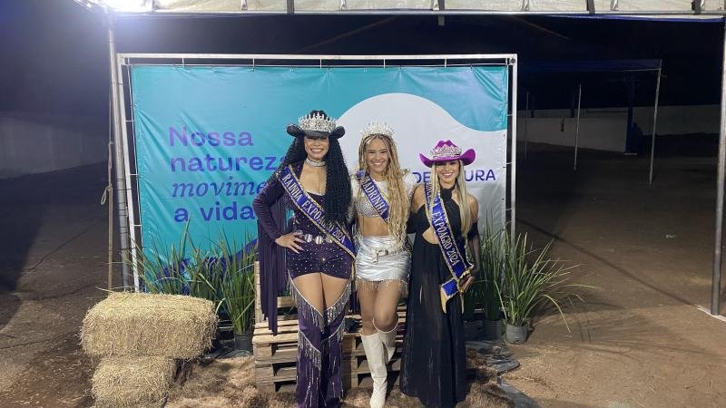 Foto 2 da matéria: Expoagro conta com ponto de hidratação gratuito oferecido pela Águas de Rolim de Moura