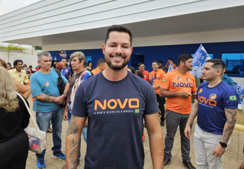 Partido Novo oficializa Ricardo Frota como candidato a prefeito de Porto Velho