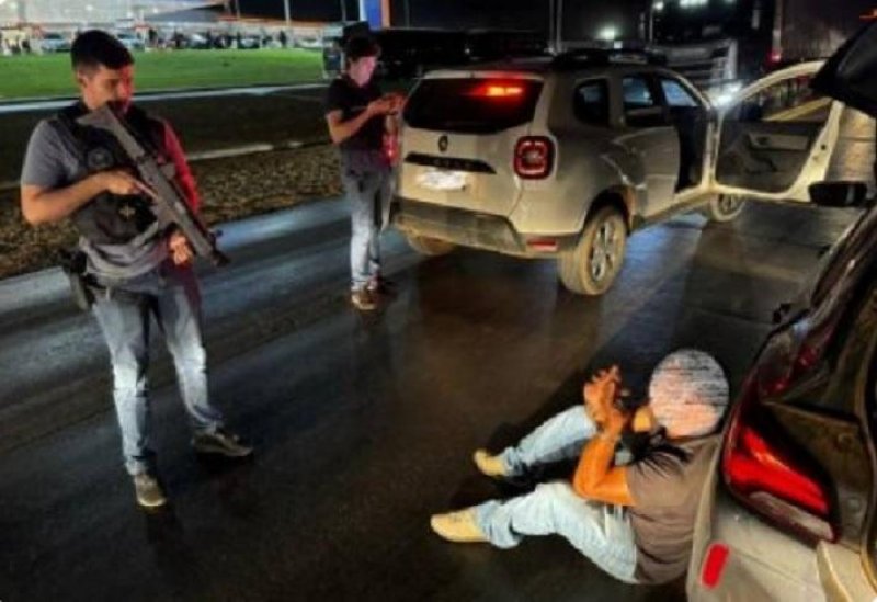 Preso em MT o motorista da quadrilha que assaltou joalheria em RO e levou mais de R$ 100 mil em mercadorias