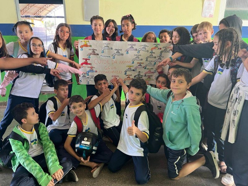 Projetos desenvolvidos em escolas da Rede Pública de Ensino sensibilizam comunidade no enfrentamento à crise hídrica