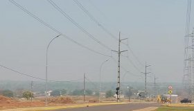 Queimadas impedem pouso de voo em Cacoal, vindo de Cuiabá