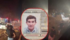 Vítima que morreu em grave acidente de trânsito na RO-383 entre Rolim e Santa...