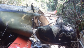 Avião que caiu em Espigão D