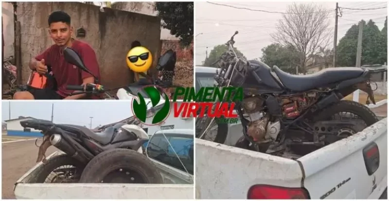 Caso do rolimourense Betinho: PM recebe denúncia e localiza motocicleta do jovem, escondida em bueiro na BR-364 em Pimenta Bueno