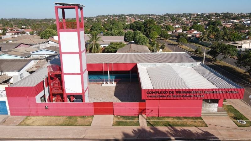 Foto 5 da matéria: Corpo de Bombeiros inagura Complexo de Treinamento Bombeiro Mirim em Rolim de Moura