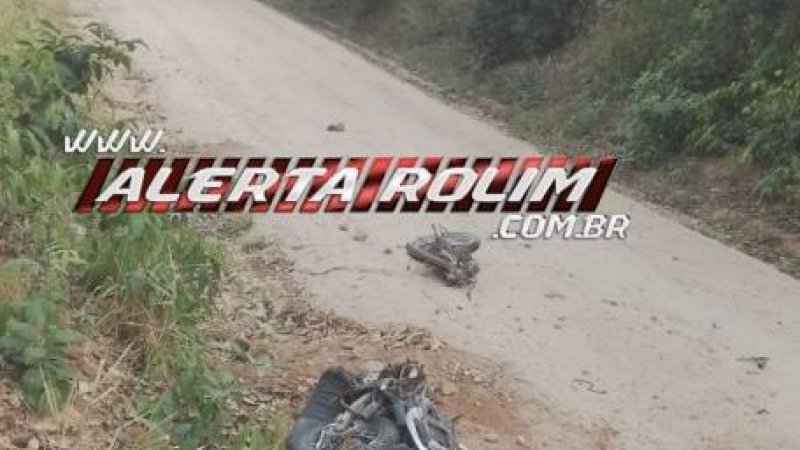 Foto 1 da matéria: Motociclista morre durante colisão frontal com caminhão, na Zona Rural de Novo Horizonte do Oeste