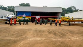 Novos aviões para reforçar brigada aérea de combate aos incêndios...