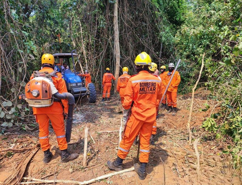 Fotos: Arquivo CBM e PMRO