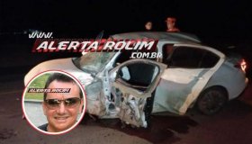 Policial Penal de Rolim de Moura, vítima de grave acidente na RO 010, tem...