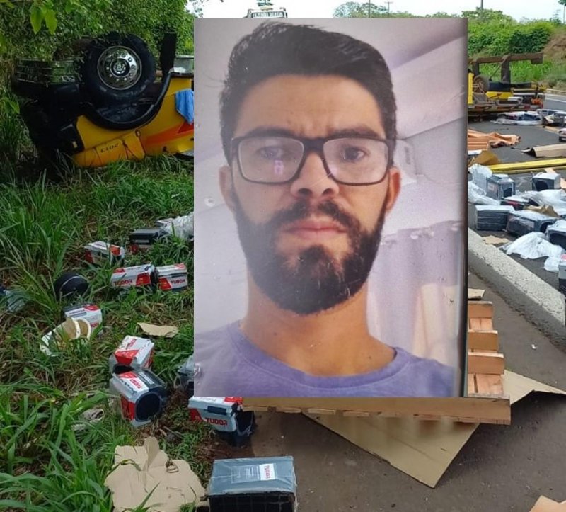Cacoalense morre em acidente na BR-364, entre Médici e Ji-Paraná