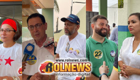 Eleições 2024: Todos os candidatos a prefeito de Rolim de Moura votaram nesta...