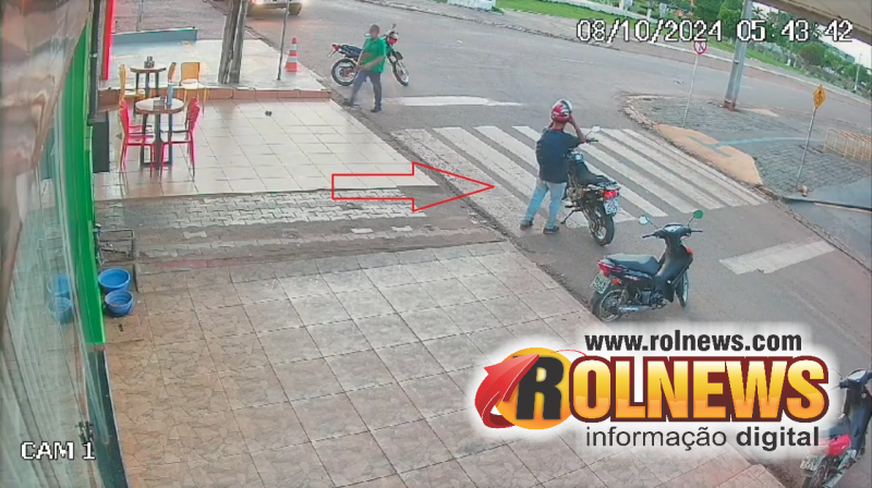 Homem tem moto furtada após deixar chave na ignição em Alta Floresta do Oeste