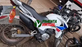 Polícia Militar recebe denúncia e recupera moto furtada em Pimenta Bueno