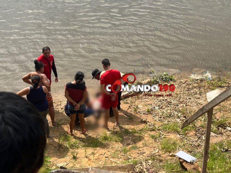 Tragédia no rio: Corpo de menina de 8 anos é encontrado na manhã desta terça-feira, em Ji-Paraná