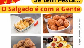 Vai ter festa? A Deliciou’s Produtos Alimentícios cuida do salgado pra...
