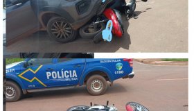 Feriado em Rolim de Moura é marcado dois acidentes de transito no período da...