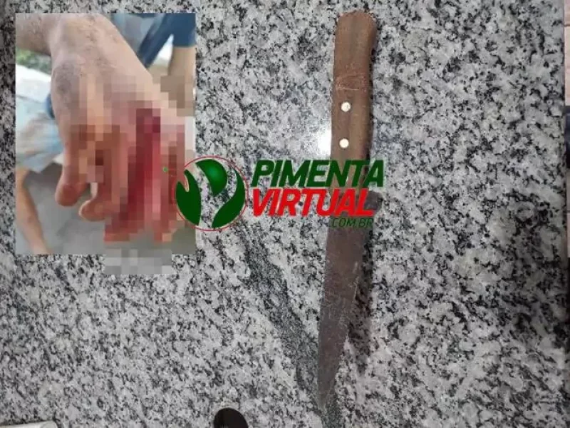 Adolescente confessa esfaqueamento em Pimenta Bueno e vítima é socorrida em na Praça dos Pioneiros